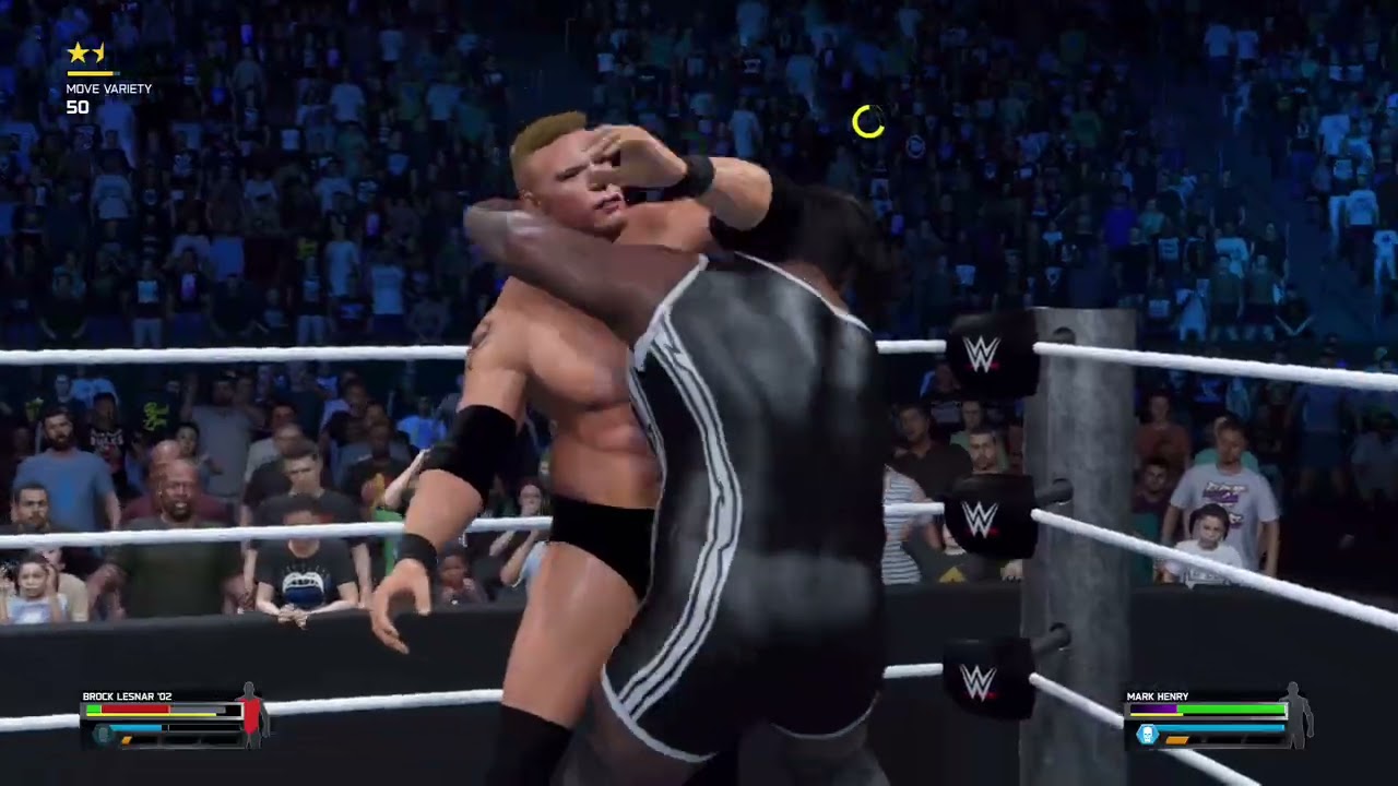 Mark Henry Vs Brock Lesnar One One Match Backlash 2k25