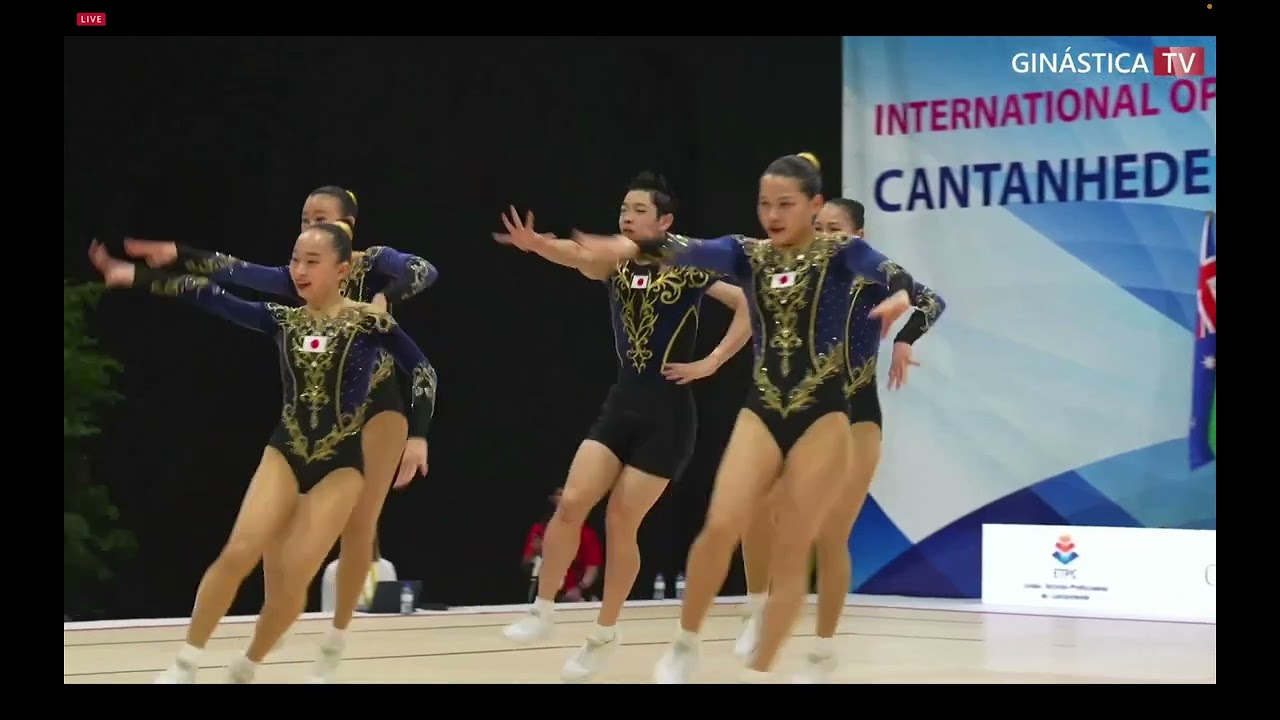 JAPAN (JAP) - 2024 AEROBICS WORLD CUP, CANTANHEDE - GROUP Qualifications GR