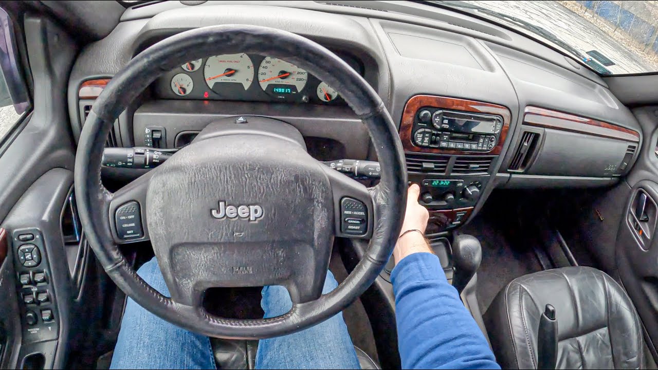 2001 Jeep Grand Cherokee [3.1 TD 140HP] | POV Test Drive 