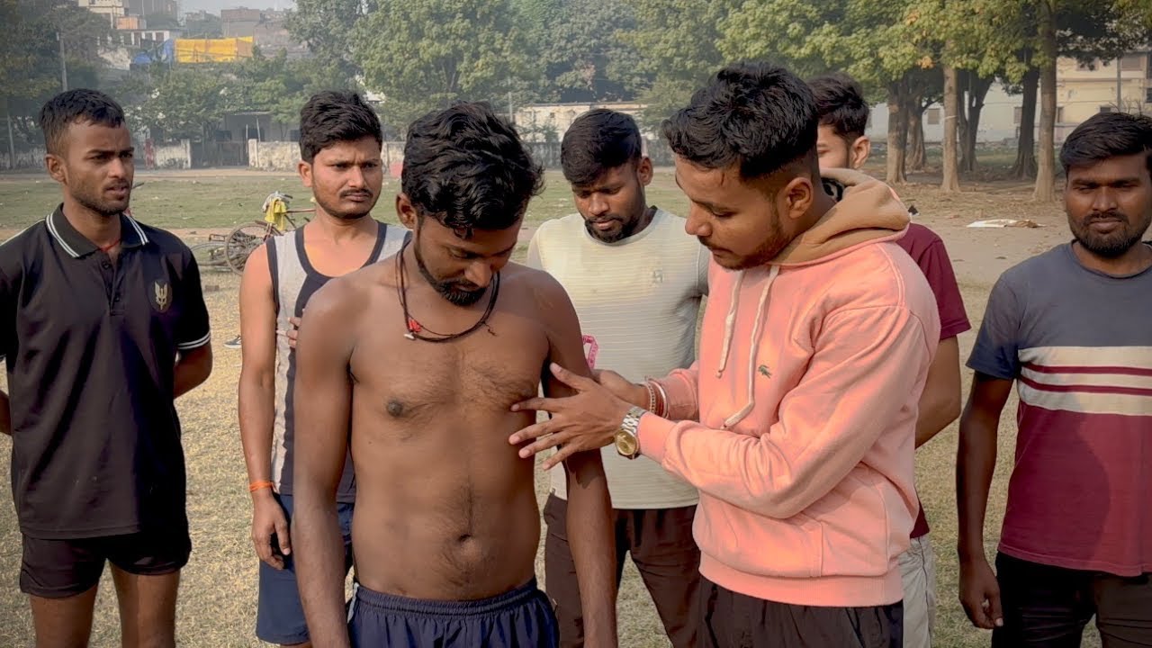 चेस्ट मेज़रमेंट में देखिए क़्या दिक्कत है चेस्ट कैसे फूलाया जाता है वीडियो के अन्त तक देखे । 