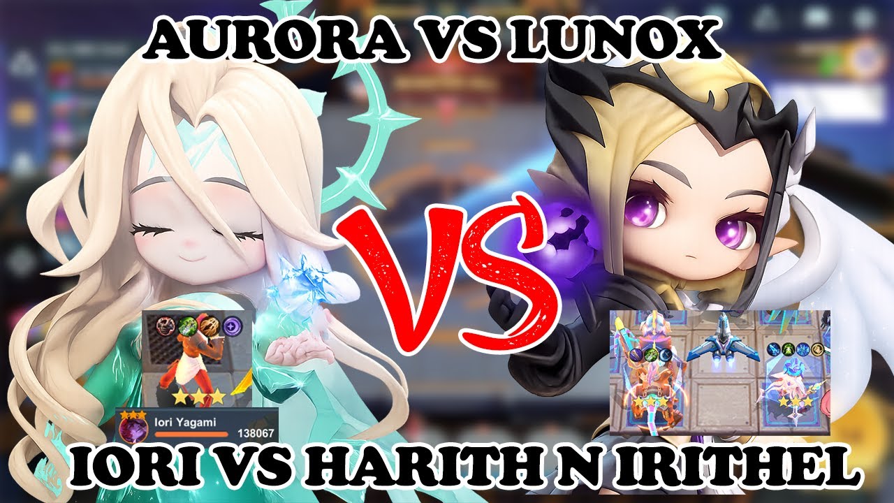 AURORA VS LUNOX 999 ASPIRANTS!! Iori Kalahkan Harley & Irithel?! Magic Chess GO GO