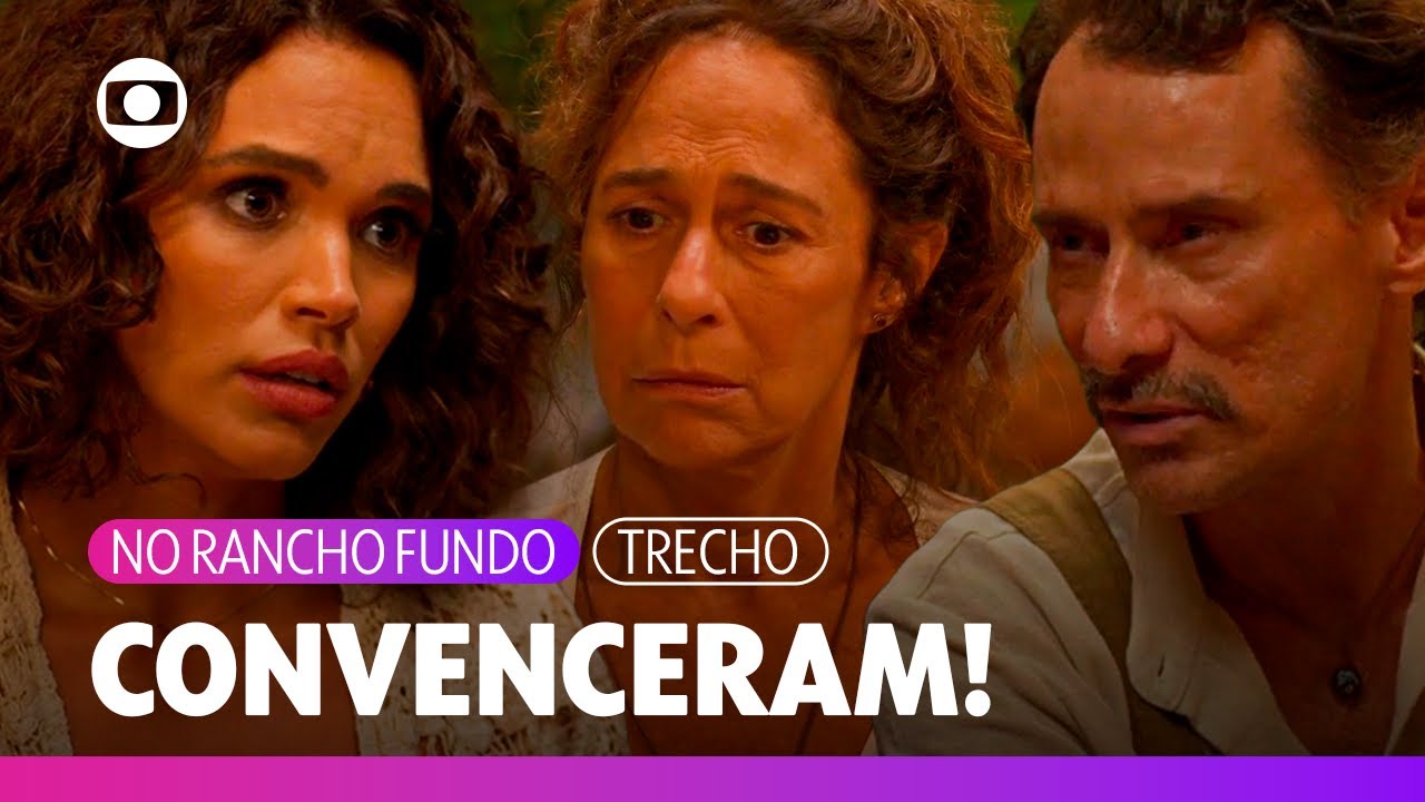 Timbó e Xaviera fazem os Leonel aceitarem plano pra salvar Primo Cícero | No Rancho Fundo | TV Globo