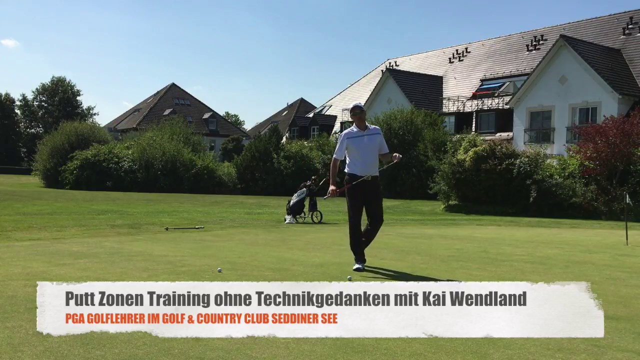 Putting Zonen Training mit PGA Golflehrer Kai Wendland | www.GOLFunterricht.de