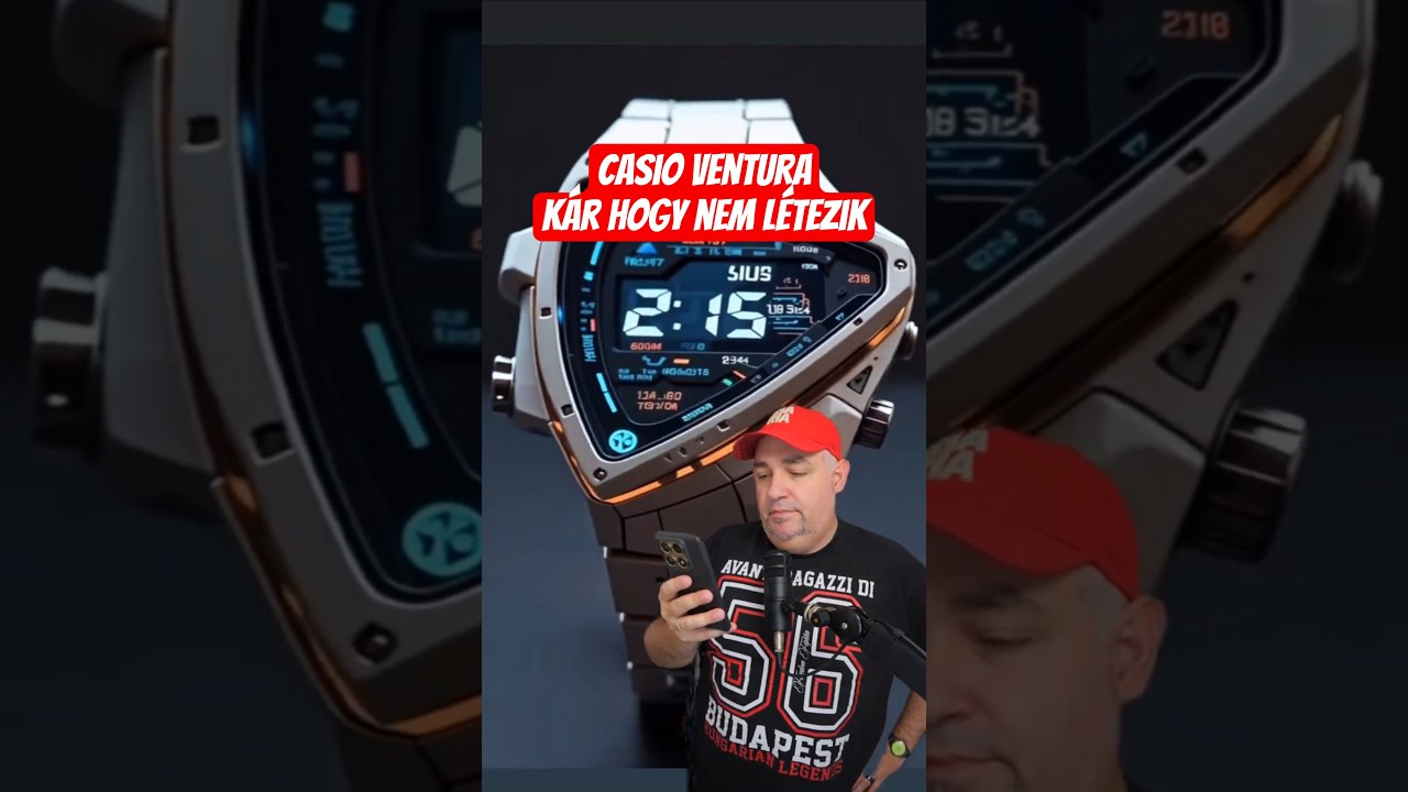 Casio Ventura AI tervezte hibrid