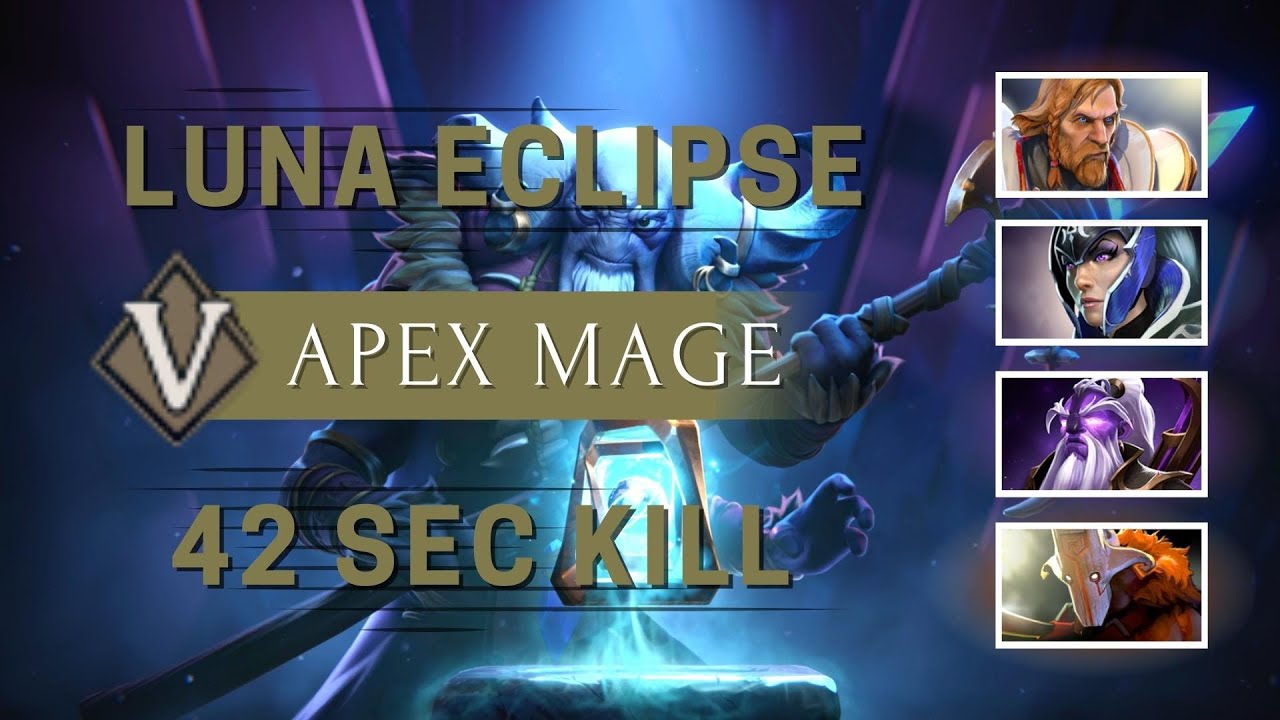 Aghanim's Labyrinth APEX MAGE | 4x Eclipse Deletes Boss (42 Seconds) World Record ?