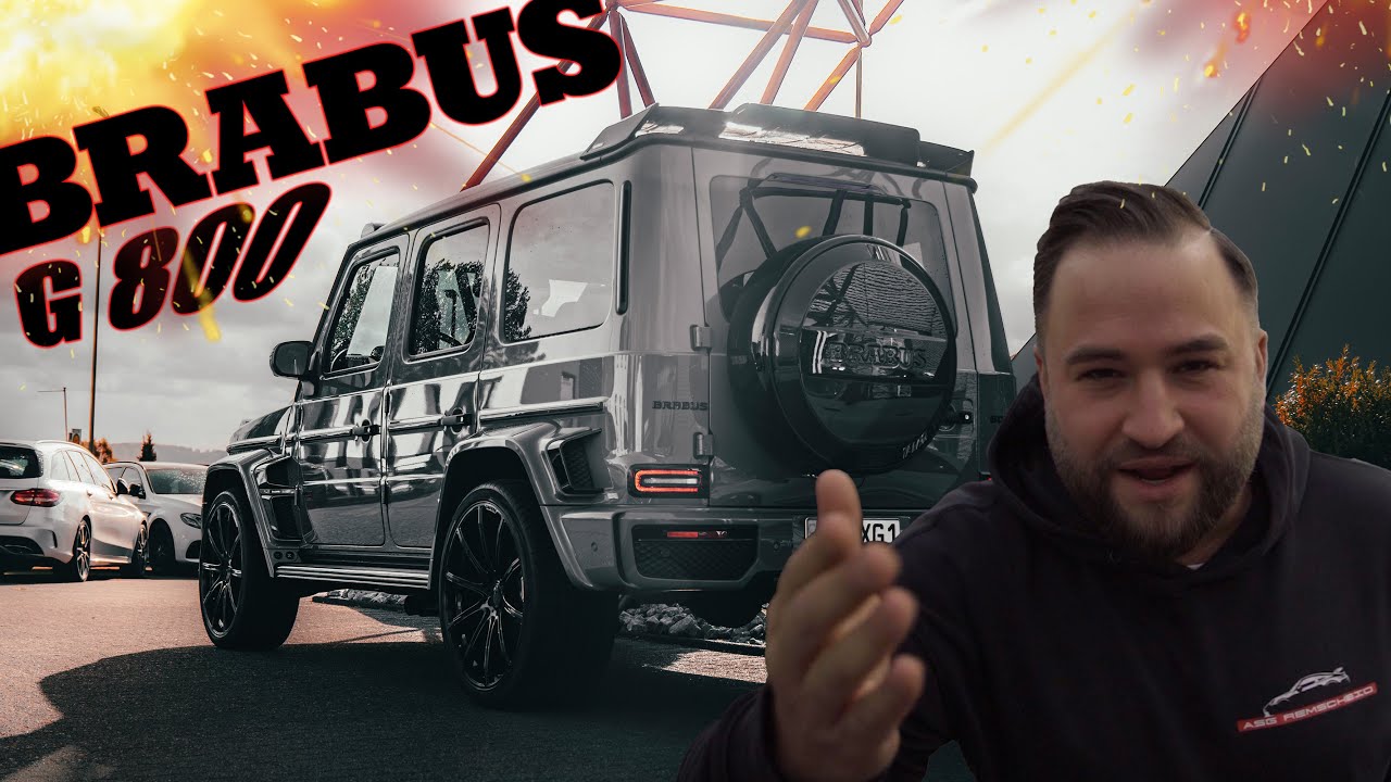 UNSERE G- Klasse BRABUS G800 ist fertig ! | Testfahrt | + Krankenhaus-Stopp? 🤣