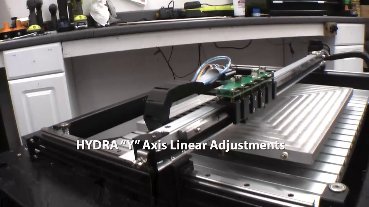 Hyrel Hydra X and Y Belt Tension Adjustments