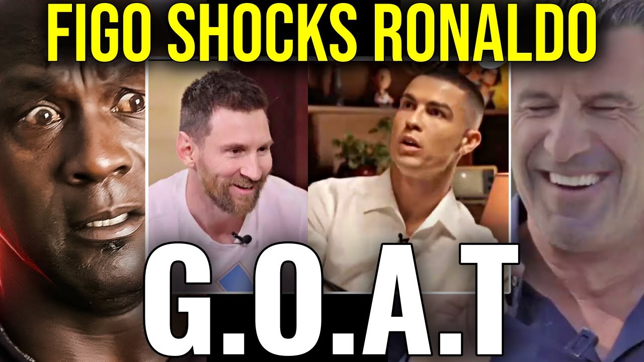 Luis Figo SHOCKS  Ronaldo with Unexpected Statement about Messi.