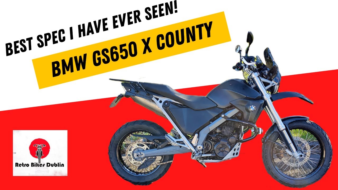 2007 BMW GS650 X County - Best spec I have ever seen! Ride & Review