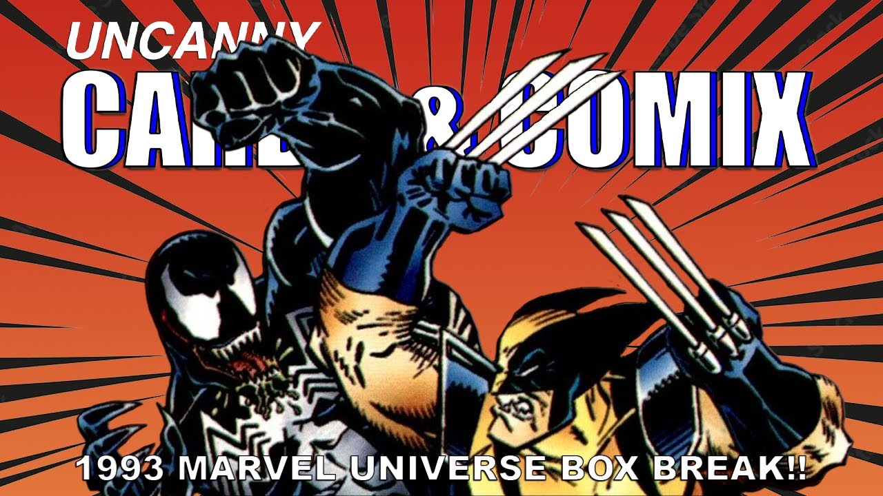 1993 MARVEL UNIVERSE SERIES IV BOX OPENING | UNCANNY CARDS & COMIX