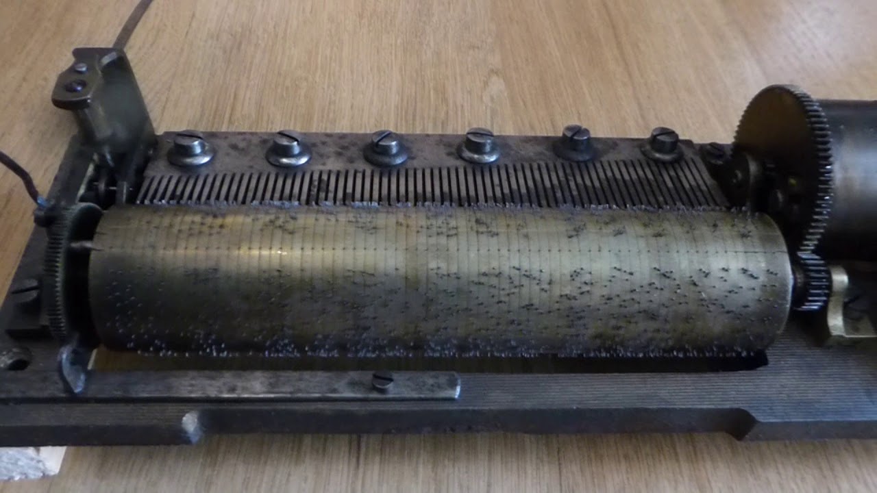 Mouvement de boite à musique ancienne