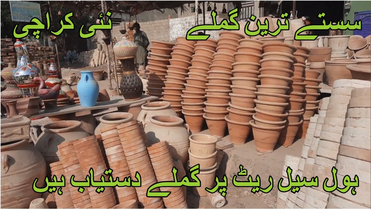 Wholesale Clay Pots in Karachi | Wholesale Gamly | Cheapest Price of Terracotta Planters
