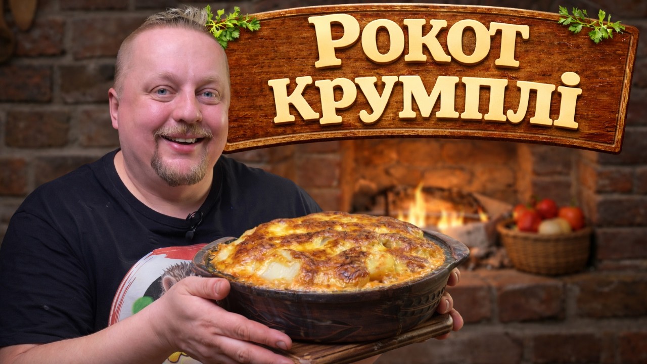 Це найсмачніша картопляна запіканка! Готуємо Рокот Крумплі