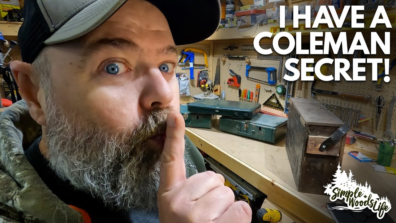 A super rare & discontinued Coleman stove is fun!