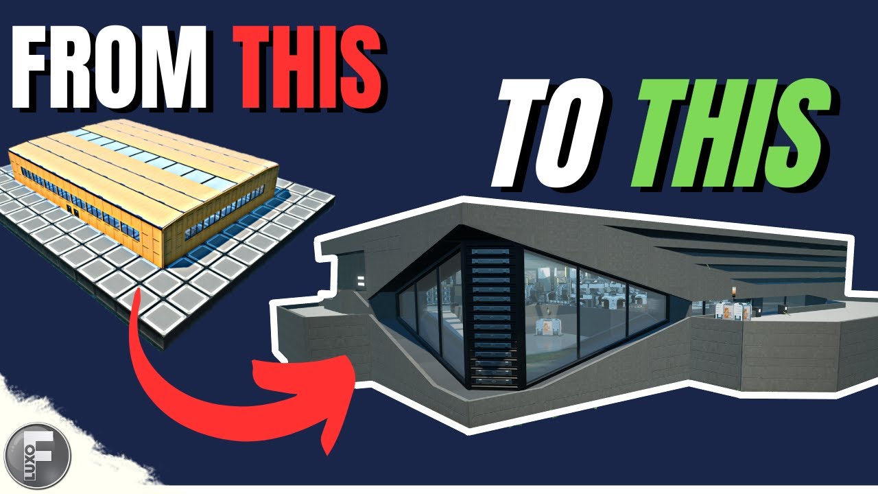 | SATISFACTORY | REPLACING YOUR BOXED LOOKING BUILDS