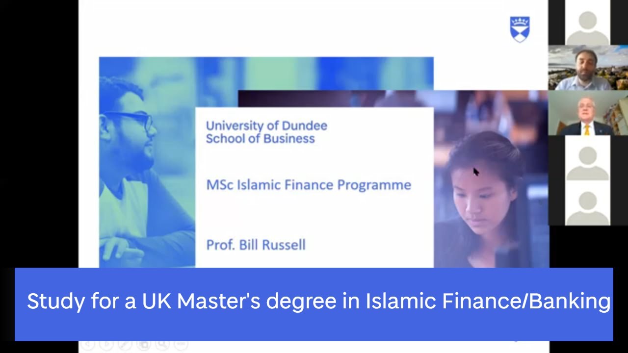 Study Master's in Islamic Finance | School of Business | University of Dundee, UK