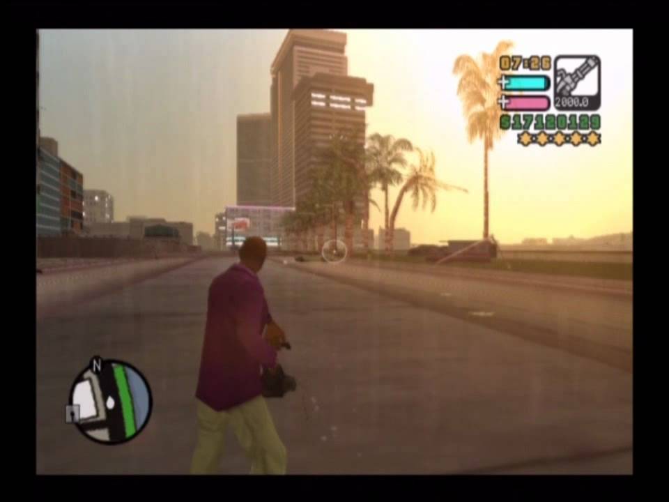 GTA VICE CITY STORIES MINIGUN RAMPAGE