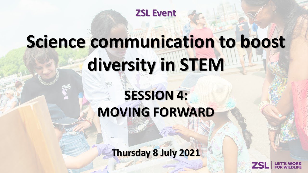 Science communication to boost diversity in STEM: Session 4