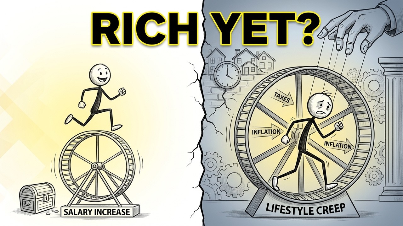 The 9-5 Salary Trap - Why The System Keeps You Broke