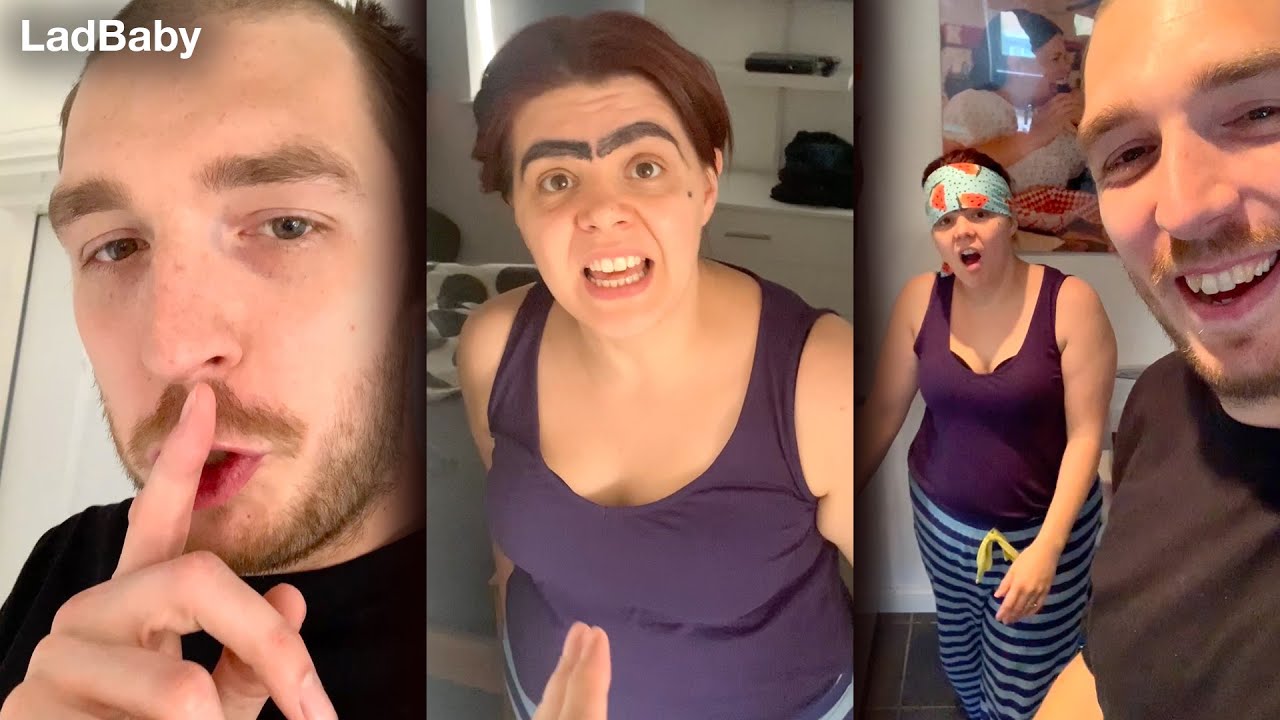 When Dad pranks Mum with PERMANENT eyebrows 🖊️😂