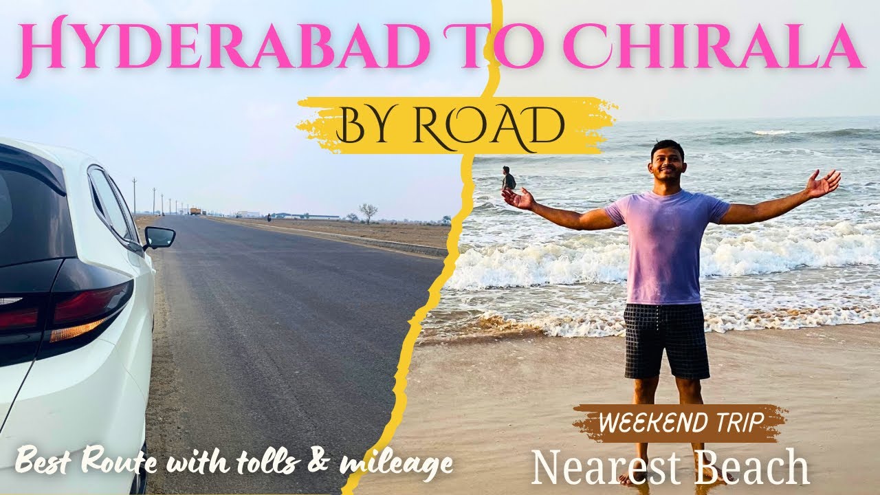 Hyderabad To Chirala Road Trip | Nearest Beach From Hyderabad