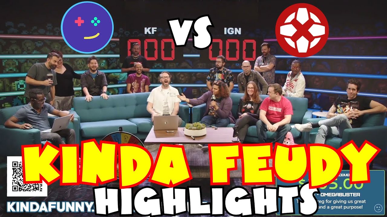 Kinda Feudy - Kinda Funny против IGN (Основные моменты стрима Kinda Funny Extra Life 2023)