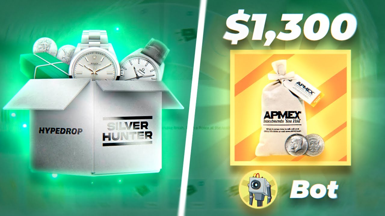 BOT PULLS EXPENSIVE TOP ITEM ON HYPEDROP CASE TEAM BATTLE..