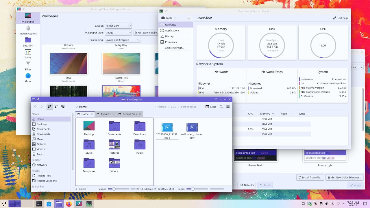 KDE Plasma 5.25 release trailer