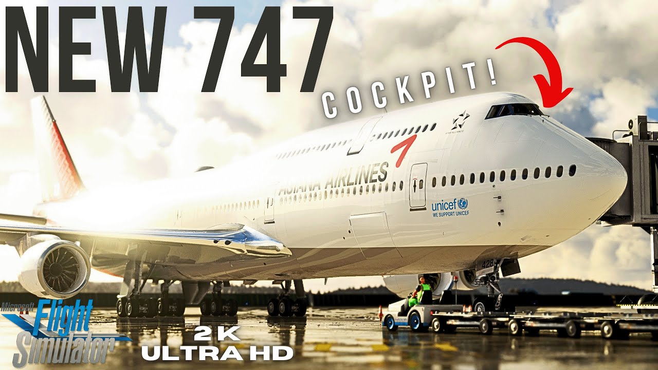FBW A380 Texture Artist RELEASES NEW 747 Cockpit Update! | RTX™️ 4090 | Seoul Departure! | MSFS 2020