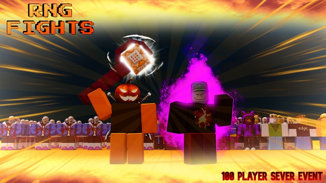 💥Wathen858 vs 100 Player Server EVENT💥 (Roblox RNG Fights)