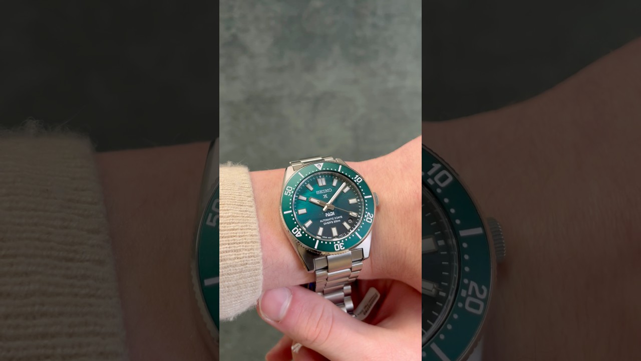 Our Favourite Seiko Diver With Stunning Green Dial!