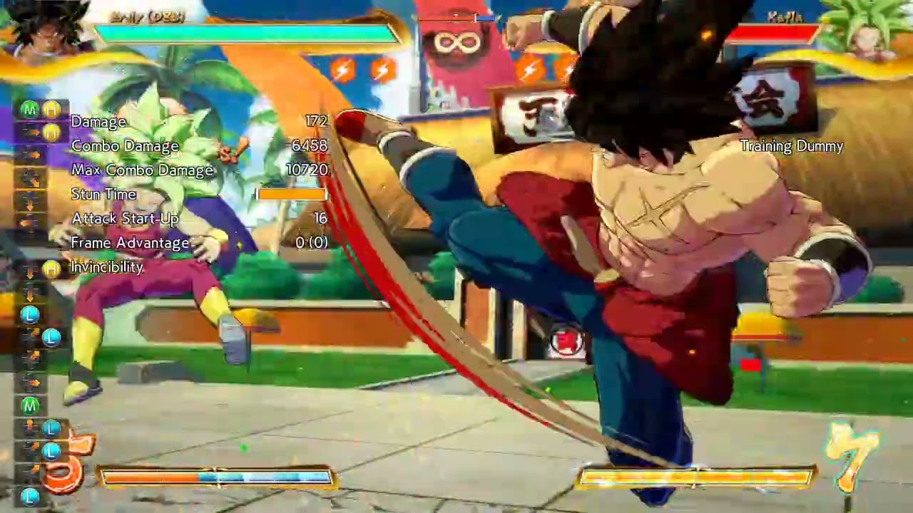 DBFZ - S Broly combos got even longer