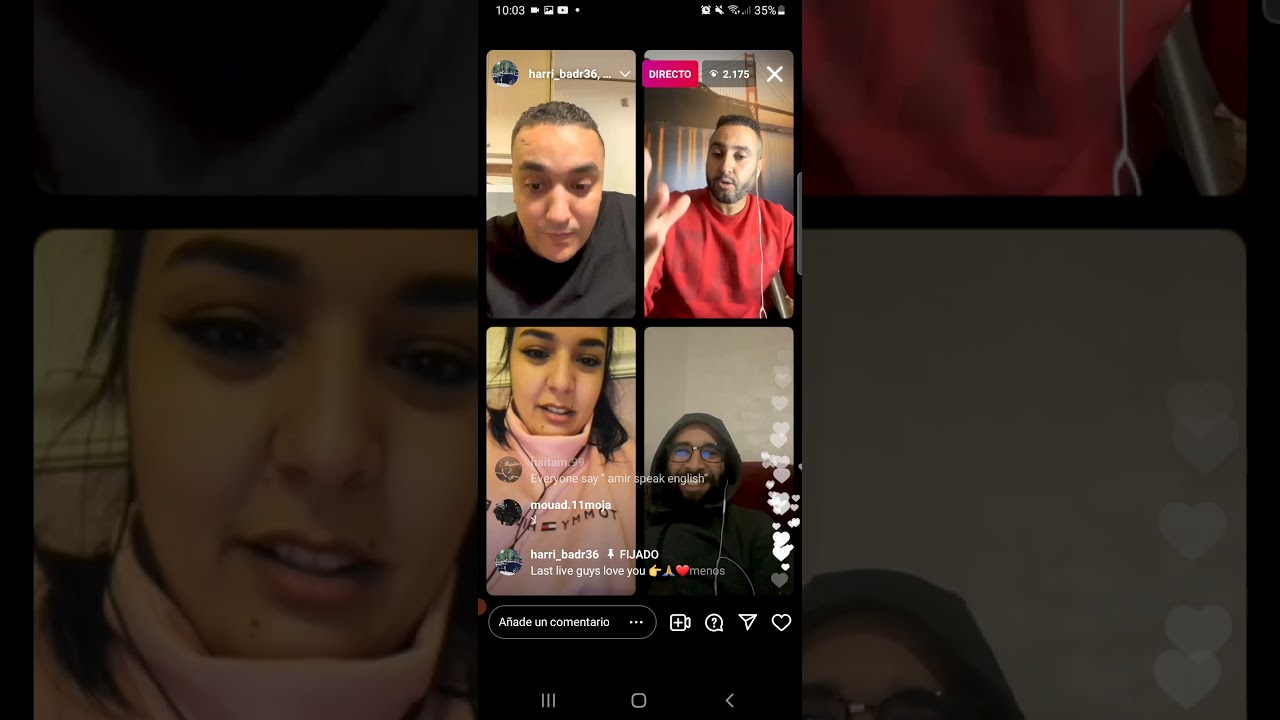 harri badr مع amir الموت ديال الضحك الانجليزية 😅😅