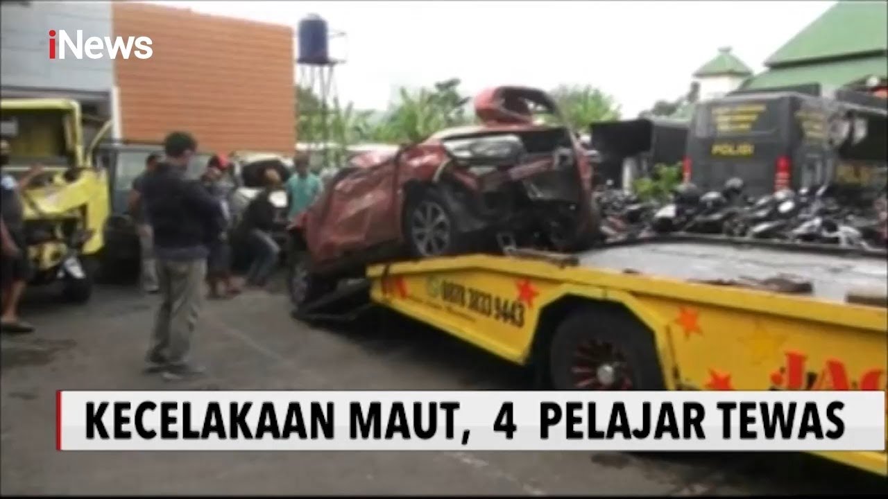 Fakta Baru Kecelakaan Maut di Sleman yang Tewaskan Empat Orang Pelajar - iNews Pagi 04/10