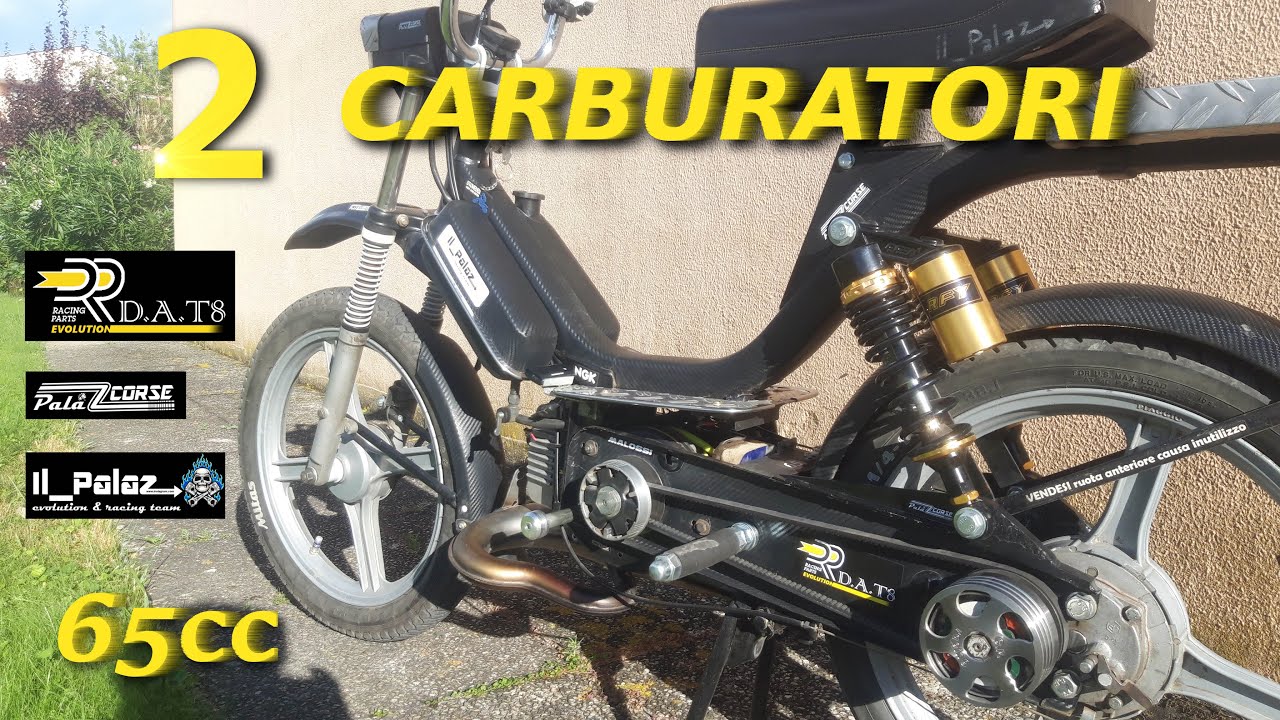 DOPPIA ALIMENTAZIONE su Piaggio Bravo (65DR 8 travasi) -lavorazioni e prima accensione-