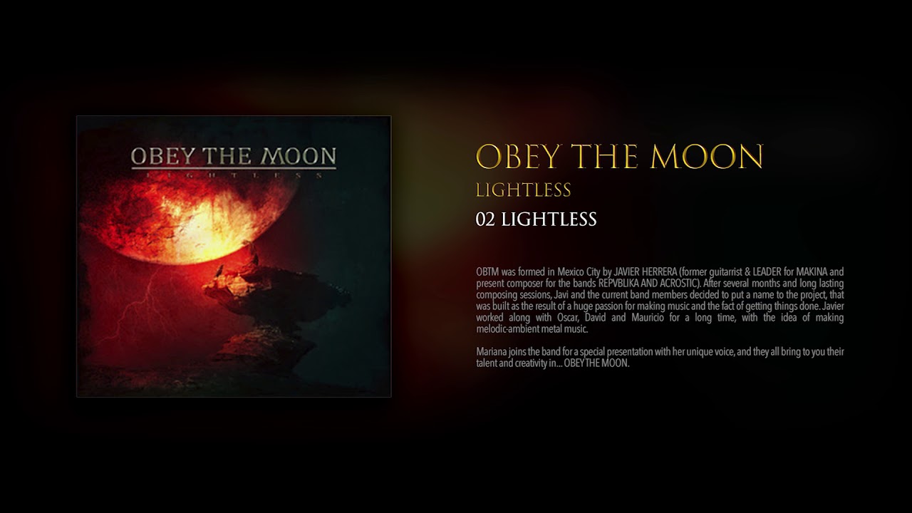 OBEY THE MOON - 02 LIGHTLESS (OFFICIAL AUDIO)