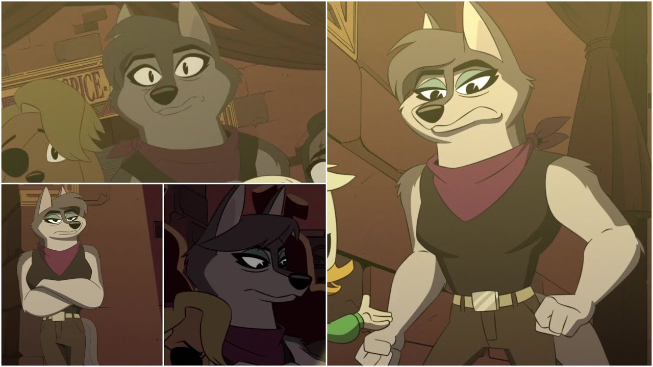 [DuckTales] The Complete Animation of The Female Wolf