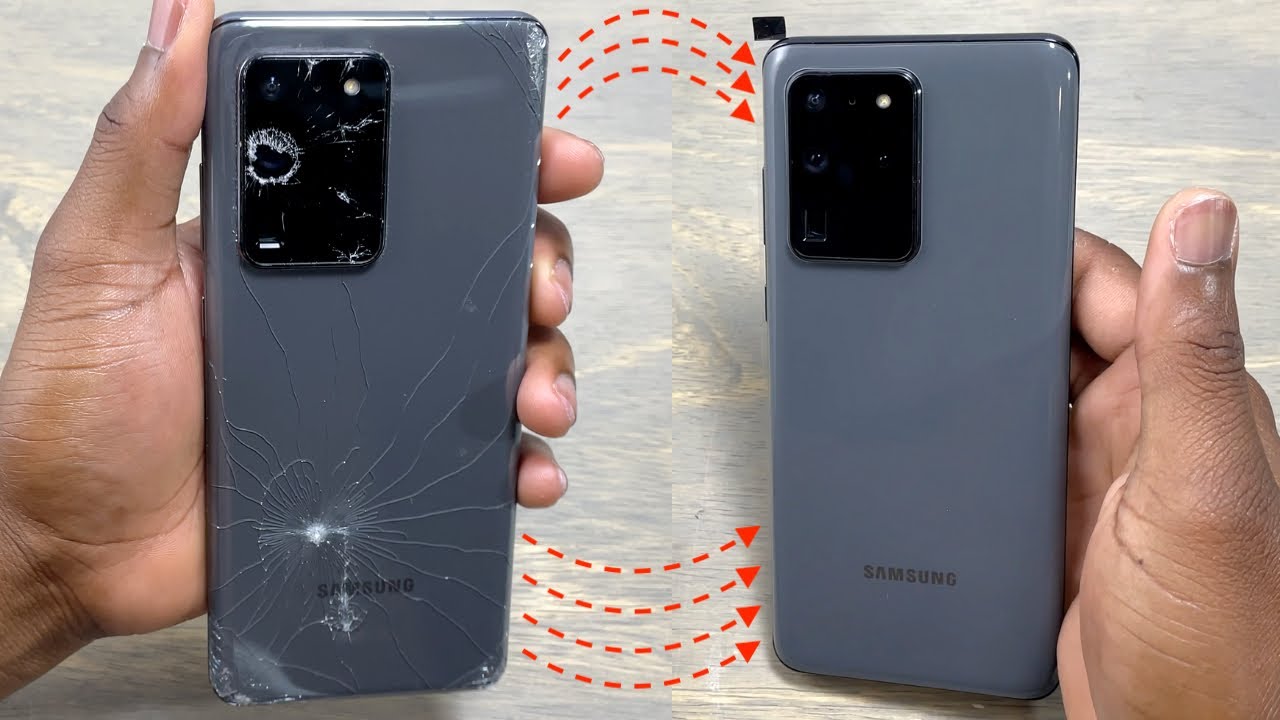 Samsung Galaxy S20 Ultra Back Glass Replacement Repair