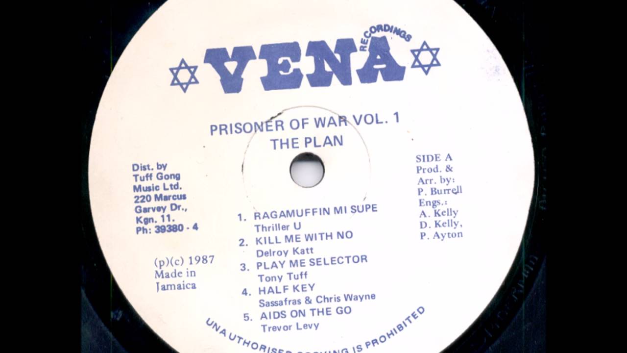 Delroy Kat - Kill Me With No + Dub - LP Vena 1987 - TONIGHT Riddim KILLER DIGI ROOTS