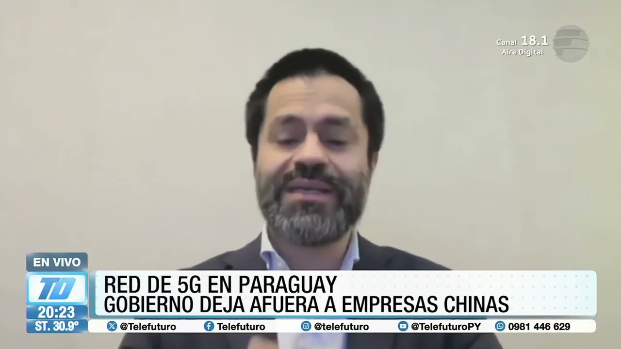 #Especial -  Red 5 G en Paraguay. El Gobierno deja afuera a empresas Chinas