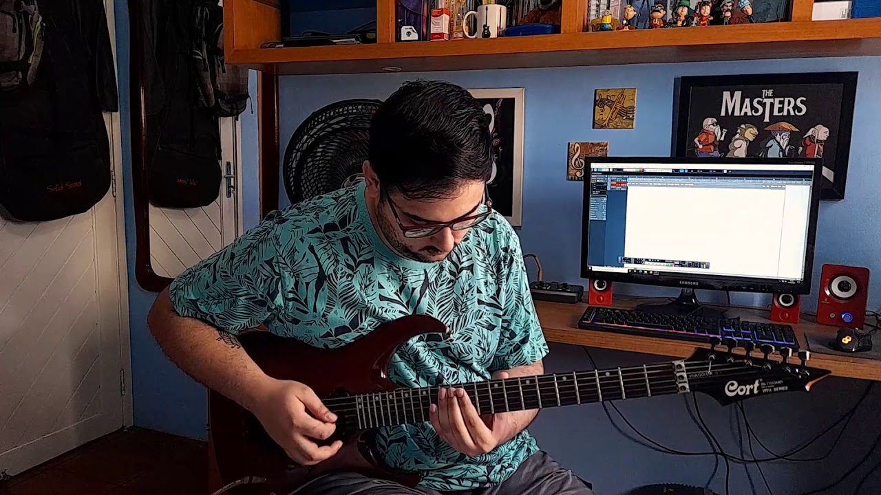 Donkey Kong 3 - Rockface Rumble (Guitar Cover) 2nd Take!
