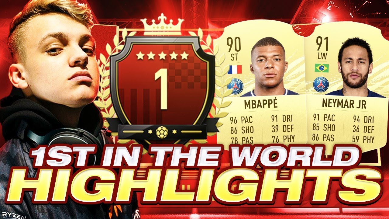 FINISHING 1ST IN THE WORLD IN FUT CHAMPIONS! INSANE HIGHLIGHTS! #FIFA21 Ultimate Team
