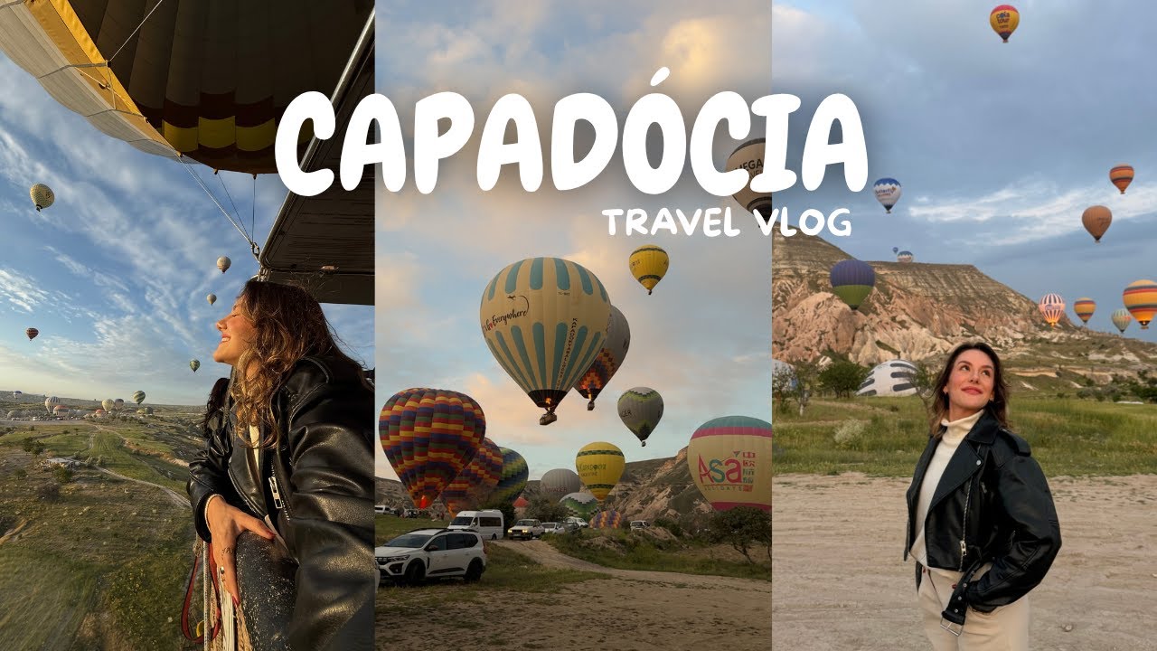 Capadócia 🇹🇷 l balão, cavernas e café turco em menos de 24h