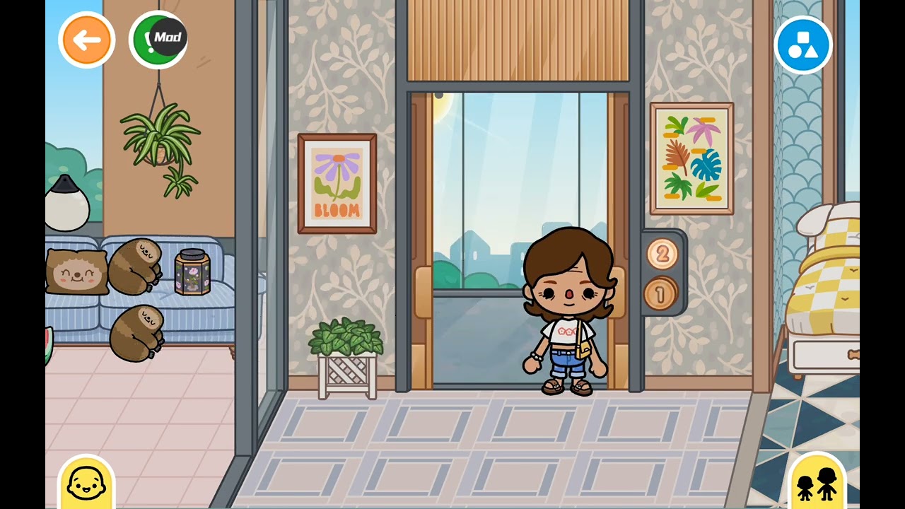 Toca boca oynuyorum 1 gün