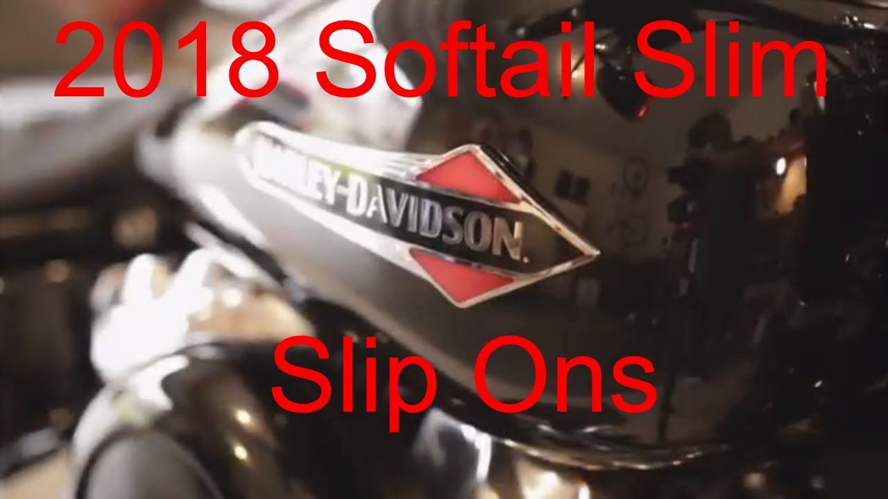 Harley Davidson Softail Slim-Slip Ons