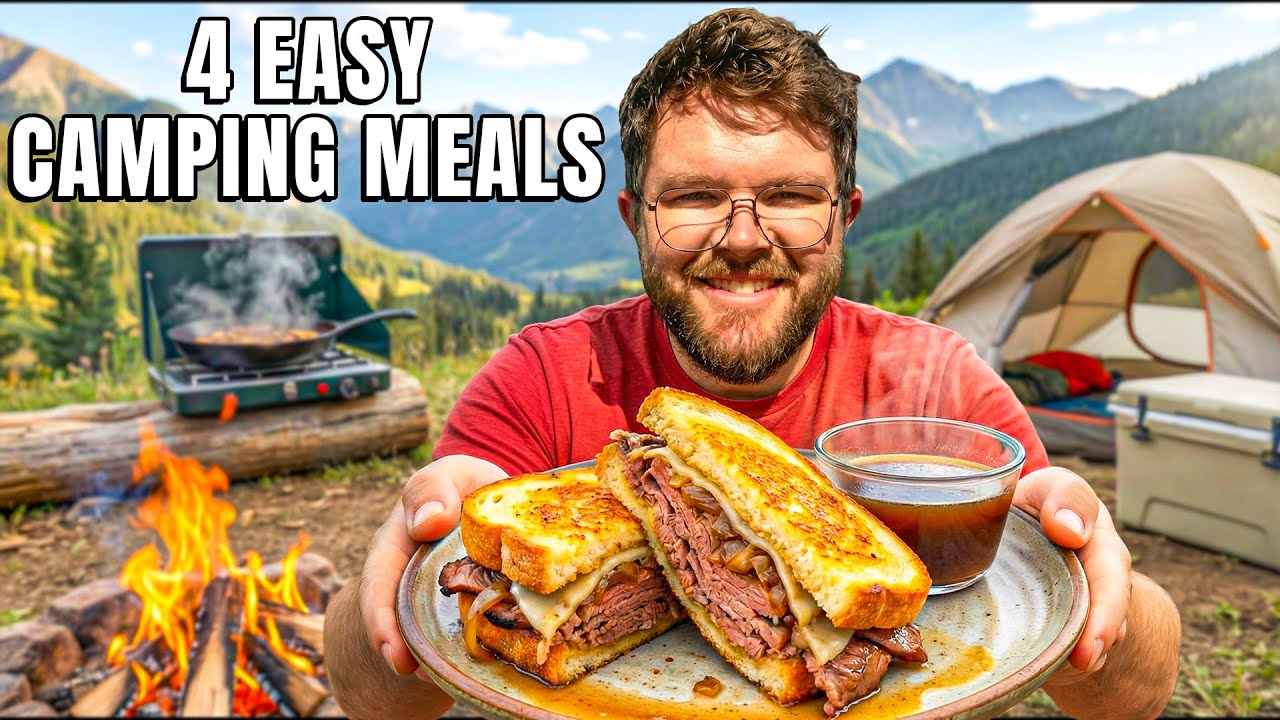 4 Easy Camping Meals That Actually Taste Amazing