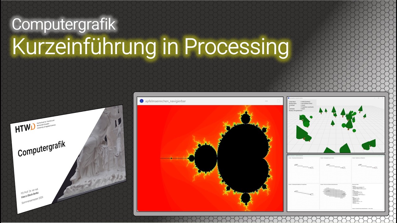 Computergrafik: Kurzeinführung in Processing