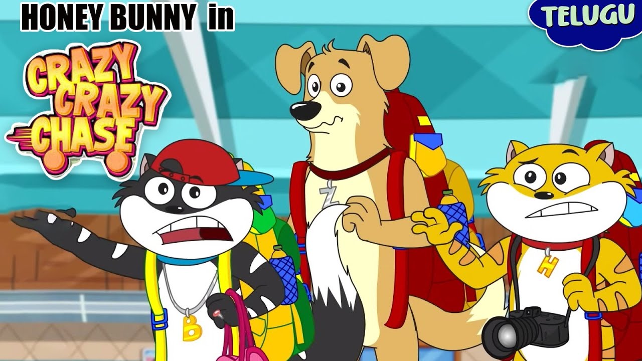 Gudi Padwa Special | Honey Bunny In A Crazy Crazy Chase | New Movie in Telugu | Kids Cartoon