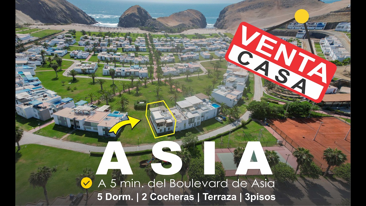 ☀️🏖️Venta Casa de playa, a 10 min. del. Boulevard de Asia.