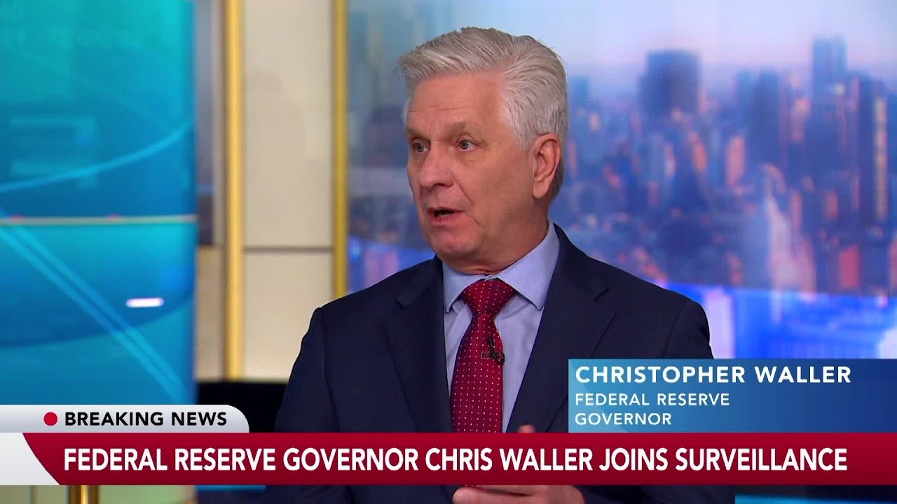 Fed’s Waller Doesn’t See Sustained Inflation from Iran War